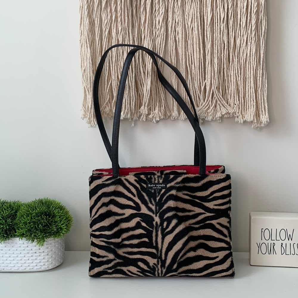 Zebra Print Genuine Vintage Kate Spade